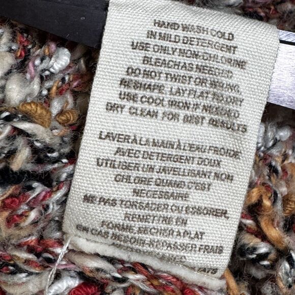 Free People Sweater Womens Small Boho Open Cardigan Button Knit Peplum - Picture 12 of 12